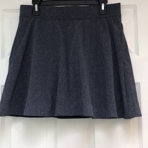 T by Talbots Blue Nylon Skort-Size M